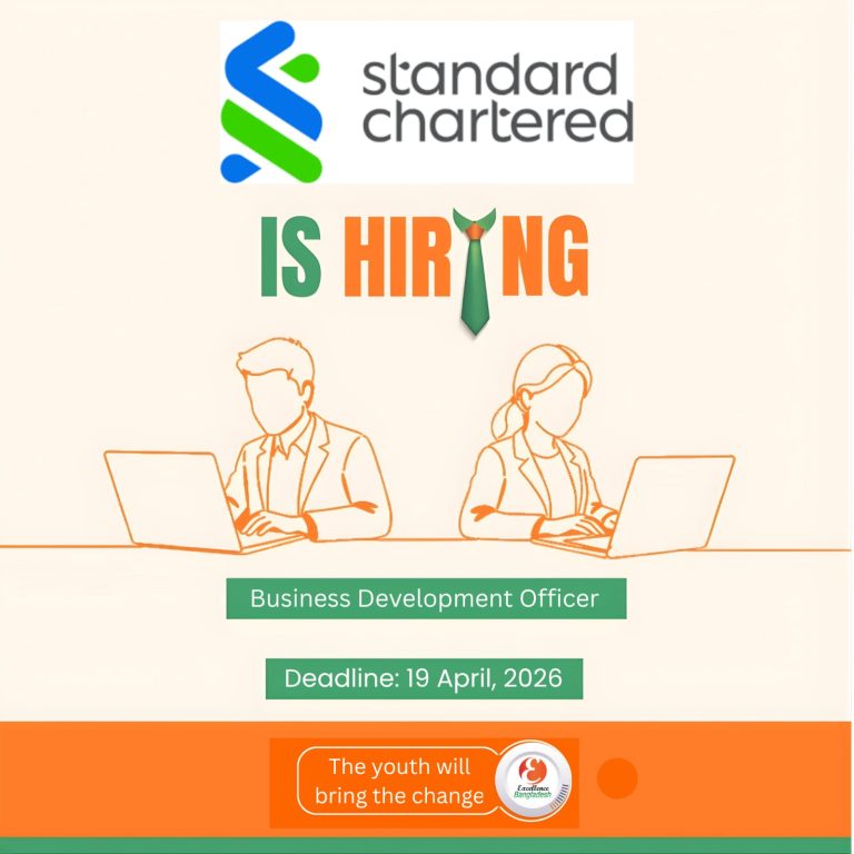 Stander Chartered Bank is Hiring Business Development Officer – Employee Banking