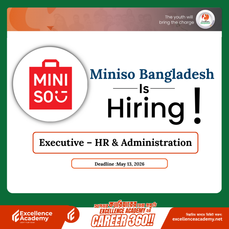 Miniso Bangladesh is Hiring!