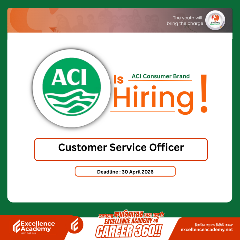 ACI is hiring Customer Service Officer