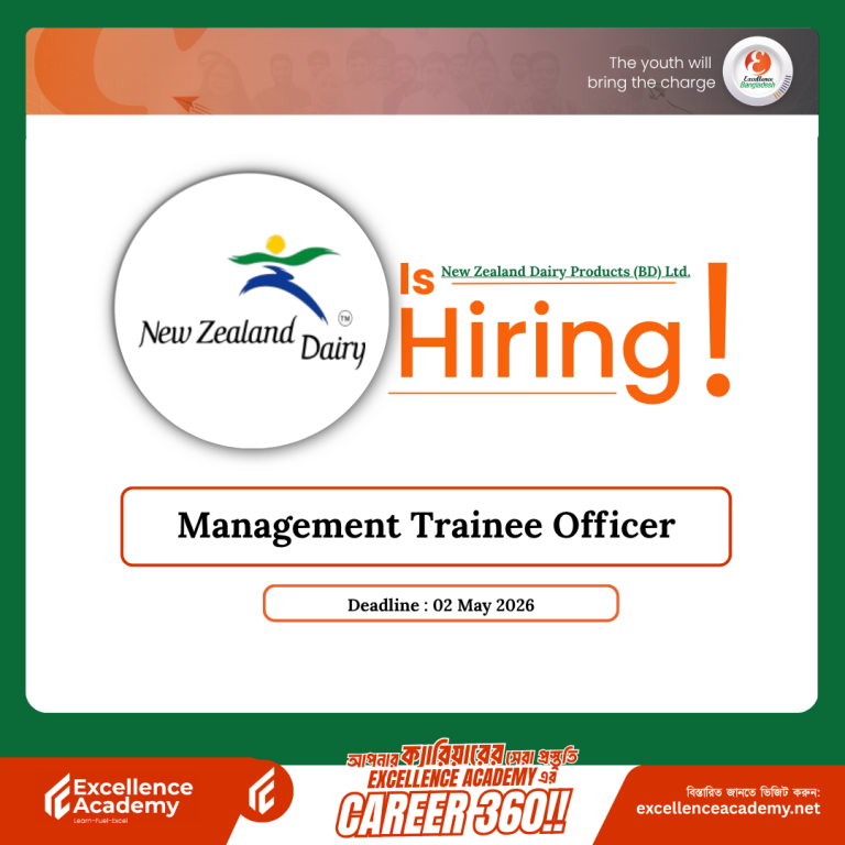 New Zealand Dairy Products (BD) Limited is Hiring Management Trainee Program