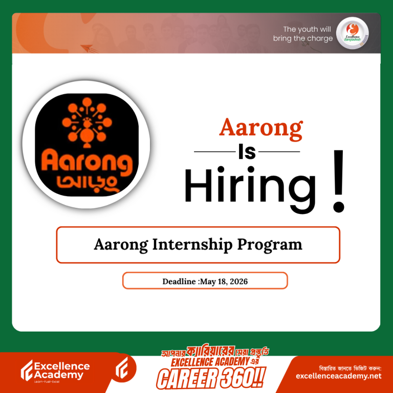Aarong Internship Program (AIP) – Summer 2026