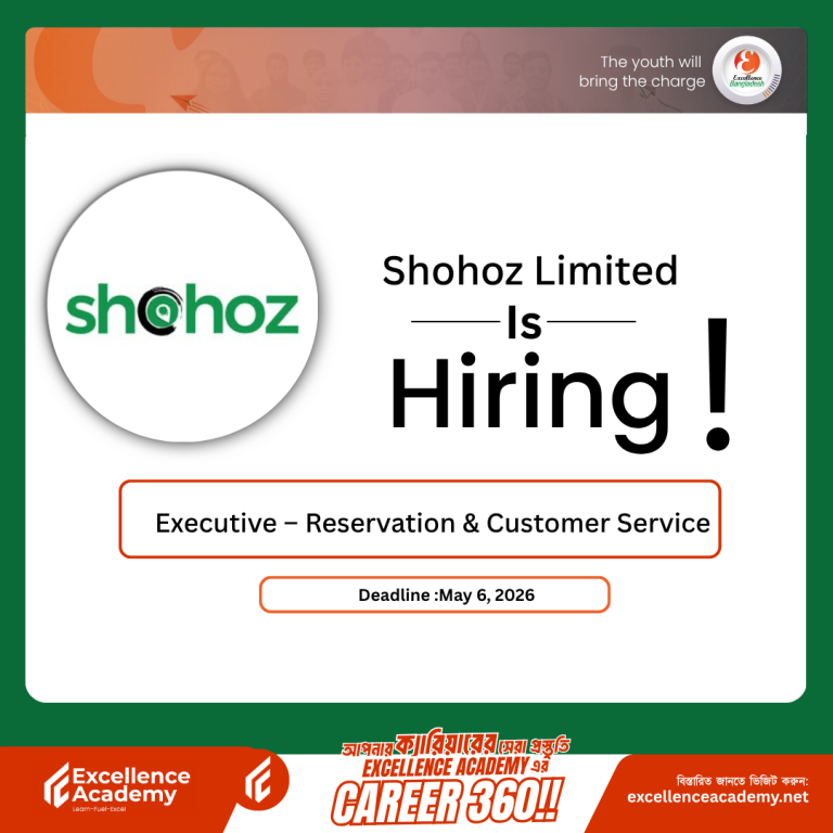 Shohoz Limited is Hiring