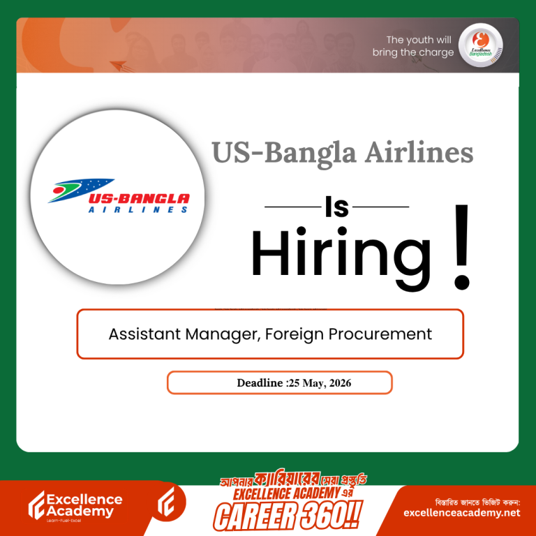 US-Bangla Airlines Ltd. is hiring!