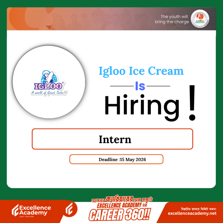 Igloo Ice Cream is offering a 3-month internship