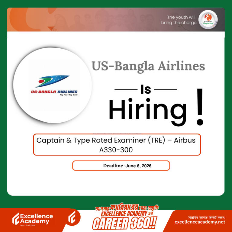 US-Bangla Airlines is Hiring!