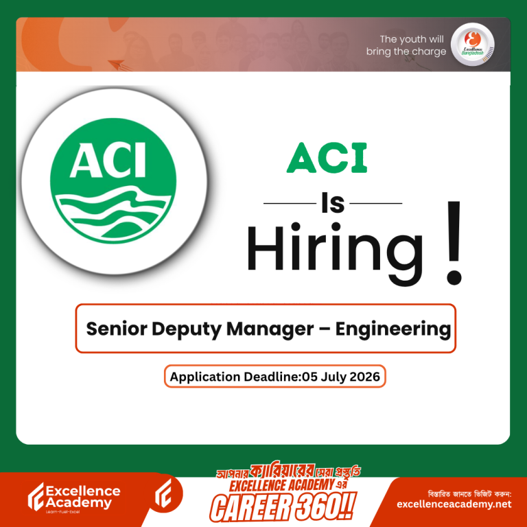 Career Opportunity at ACI PLC: Senior Deputy Manager – Engineering