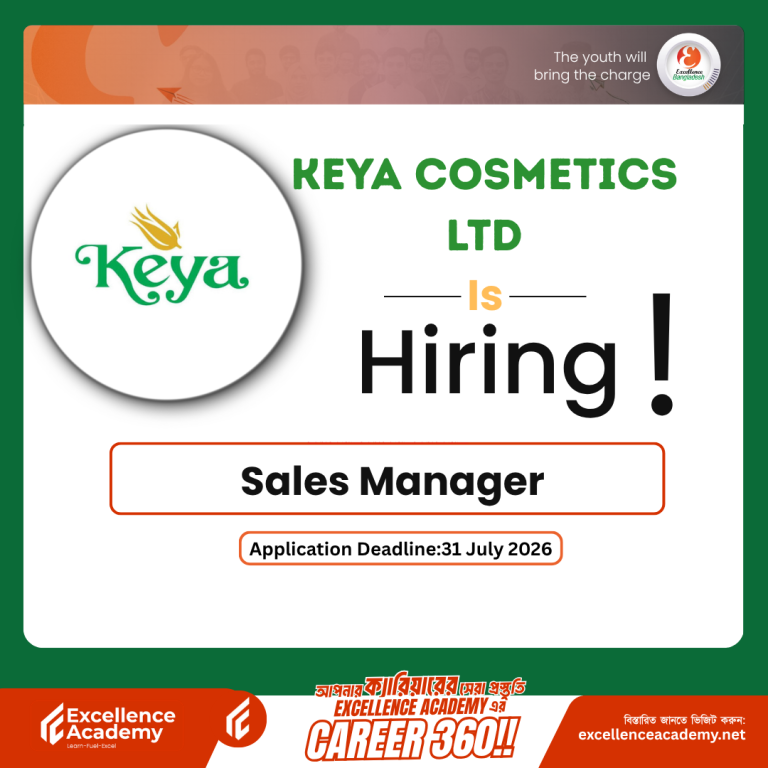 Keya Cosmetics Ltd. Is Hiring!