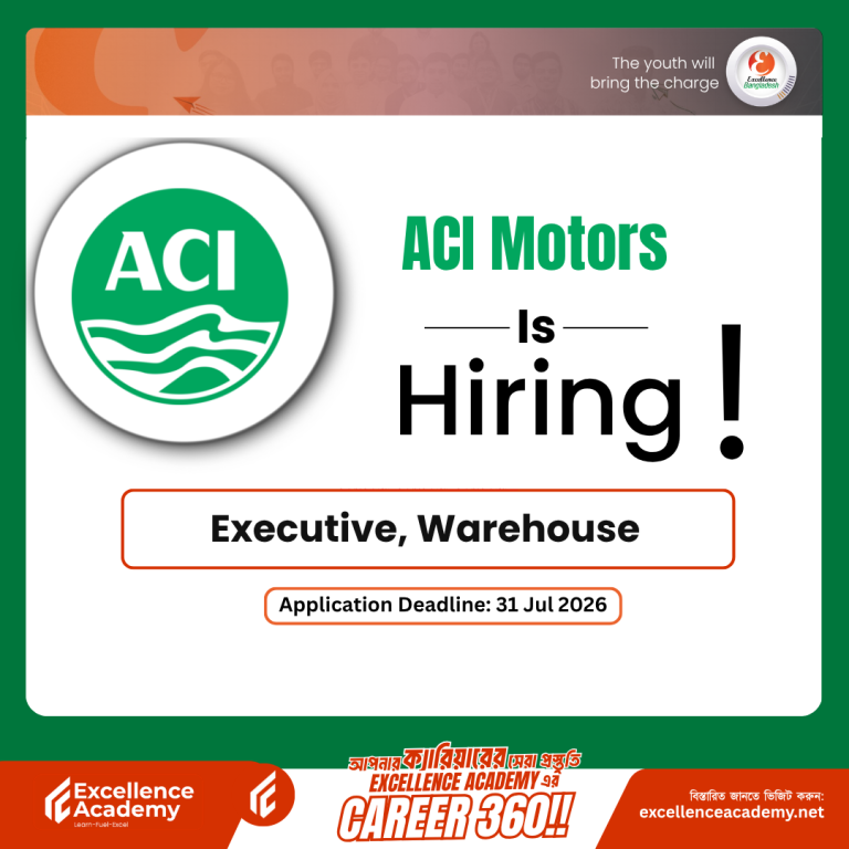 ACI Motors is Hiring Executive, Warehouse (Yamaha Factory) | Freshers Can Apply