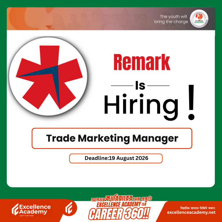 Remark HB Limited is Hiring Trade Marketing Manager | Senior Career Opportunity
