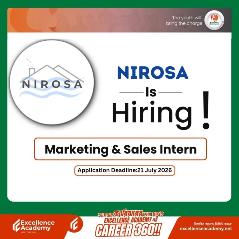 Marketing & Sales Intern (Female) By Flame Engineering Ltd.