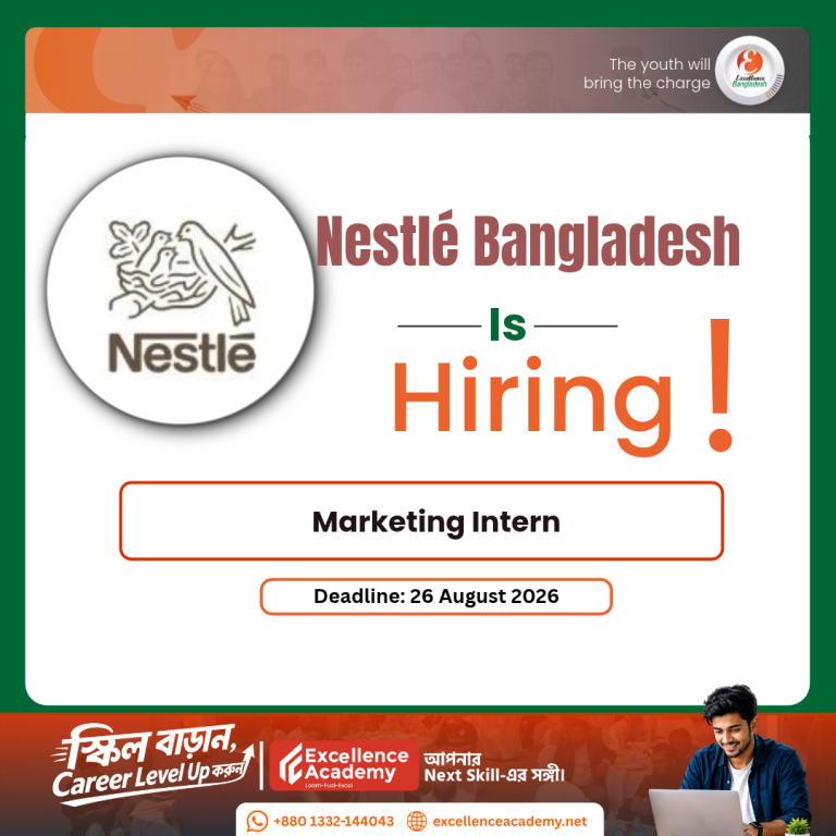 Nestlé Bangladesh is Hiring!