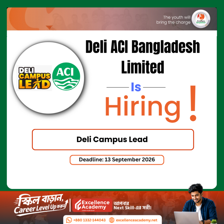 Deli ACI Bangladesh Limited is Hiring!