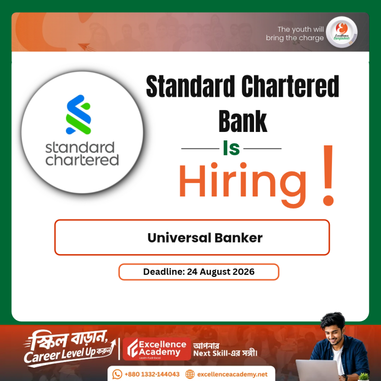 Standard Chartered Bank is Hiring | Universal Banker