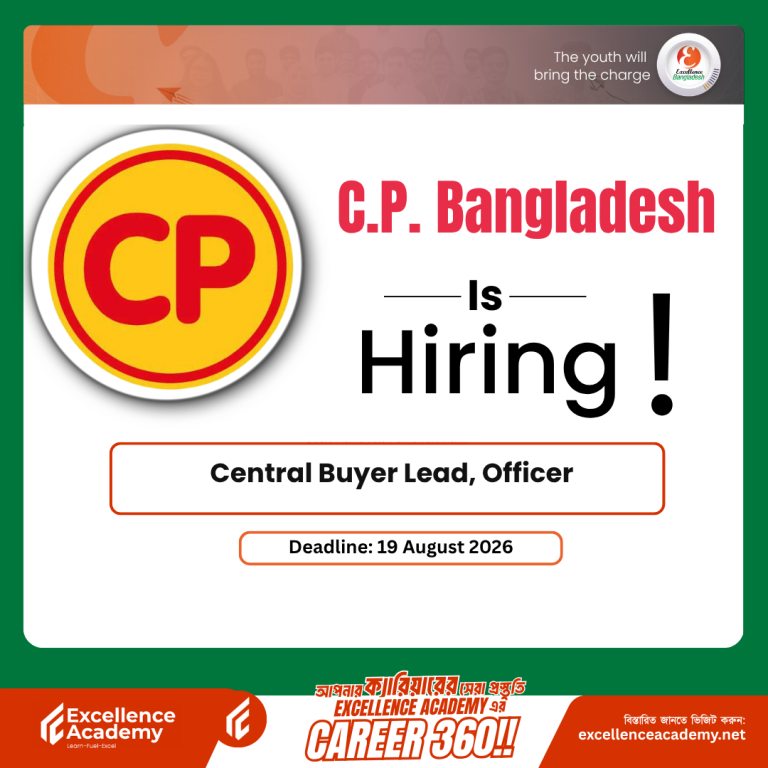 C.P. Bangladesh Co., Ltd. Is Hiring | Central Buyer Lead, Officer