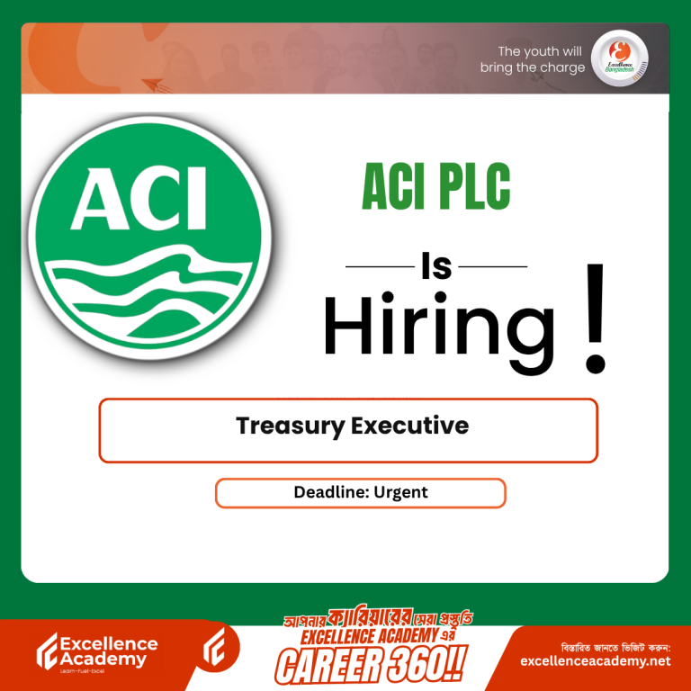 ACI PLC Is Hiring | Treasury Executive