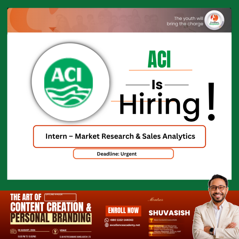 ACI Premio Plastics Ltd. Hiring Intern – Market Research & Sales Analytics | 3-Month Internship | Apply Now
