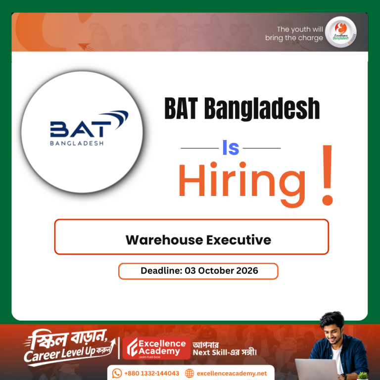BAT Bangladesh is Hiring!